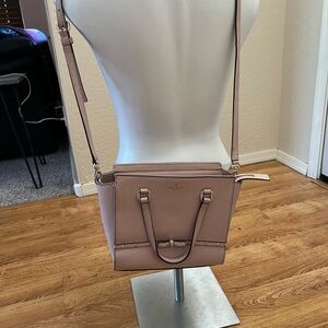 kate spade Dusty Blush Pink Structured Satchel